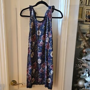 Angie Navy Floral Dress Size Medium